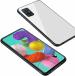 RICHBURG Samsung Galaxy A71 White Glass Light Weight Mobile Back Cover