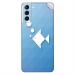 GADGETSWRAP Printed Vinyl Skin Sticker for Samsung Galaxy S21 Plus - Fish Minimalism