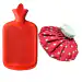 LISAMED First Aid, Sports Injury, Pain Relief and Hot/Cold Therapy - Rubber Hot Water Bag 2000ml & Ice Bag (Colour May Vary)