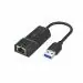 Portronics Mport 45 USB 2.0 Ethernet LAN Adapter USB to LAN RJ 45 with 1000 Mbps, Fast Speed(Black)
