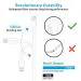 Plus Shine Unbreakable 2.4A Fast Charging and Data Transfer Braided Lightning Cable for iPhone & ISO Devices MA-PS2