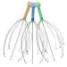 ZURU BUNCH Head Massager Scalp Massage Machine, 12 Fingers/Head Scratcher Manual for Pain Relief and Hair Growth Octopus Scalp Stress Therapy (Pack of 3) (Multi-Color Available)