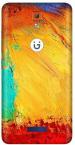 aadia Gionee P7 Max Matte Vinyl Graffiti Printed Mobile Skin Sticker with Scratch Resistant Lamination
