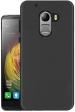 Multronics Black Rubber Back Cover Compatible With Lenovo K4 Note