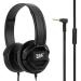 MMAK On-Ear Wired Headphone with Mic (Black)