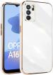 Mintak Oppo A16 White Silicon 3D 360 Degree Protection Mobile Back Cover