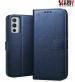 SCARDY ONEPLUS 9RT BACK COVER / LEATHER FLIP COVER / BLUE COLOR