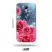 Tweakymod Printed Flowers Back Cover For Samsung S4
