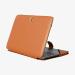 Enthopia Tan Vegan Leather Laptop Folio Case For Hp Zbook Firefly 14 G8 Mobile Workstation