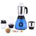 Wonderchef Acura Blender Pro Mixer Grinder 500W, 2 Stainless Steel & 2 Polycarbonate Jars, Black & Blue