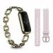 Fitbit FB422GLPK Luxe Special Edition Fitness & Wellness Tracker(White/Soft Gold Stainless Steel)