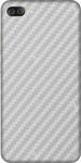 SRG INFOTECH Asus Zenfone 4 Max Plus ZC554KL Mobile Skin (Silver Carbon Fibre)