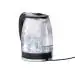 ZunVolt Elegant Electric Glass Kettle 1.8L 2000 W | Blue LED Illumination | Auto Cut Off | Used as Boiler | Milk | Tea | Water & Soup | 1 Year Warranty