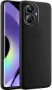 XOVO Back Cover for Realme 10 Pro Plus 5G (Black, Dual Protection, Silicon, Pack of 1)