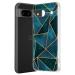 Fashionury Silicone Designer Printed Back Case Cover for Google Pixel 8a -D3010