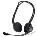 Logitech H370 Stereo Wired Over Ear Adjustable Headphones (Black)