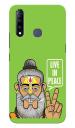 MobiEra Vivo Z1 Pro Live in Peace Design Plastic Hard Case Cover