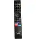 NIJ Voice Assistant Remote Control for S8 LED, LCD Smart VU TV (Black)