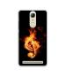 Casotec Fire Note Design Printed Silicon Soft TPU Back Case Cover for Lenovo Vibe K5 Plus/Lenovo Vibe K5