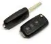 SLC-e Replacement New Remote Shell and Flip Keys Shell/Case Compatible Car for Skoda Octavia Laura Fabia, Superb, Rapid 3