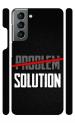YAPZONE Problem Solution |Designer Printed Hard Back Cover for Samsung Galaxy S22 5G Premium & Attractive Case for Your Smartphone