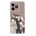 Toppings Printed Matte finish Vinyl Skin Sticker (This is not Back Case Covers) Scratch Less for Mobile Back and Camera lens for vivo Y35+ Design B04 -MT