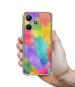 Casotec Water Paint Colorful Abstract Printed Silicon Soft TPU Back Case Cover for Infinix Hot 30i 4G