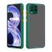 COVERBLACK Realme 8 Pro Back Cover Smoke Case | Camera Bump Protection Frosted Matte | 360 Degree Shockproof Anti-Drop for Realme RMX3081 /Realme 8Pro - Dark Green