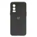 The Hatke Back Cover for Black Spazy Silicone Case for Oneplus Nord 2 5G