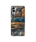 Casotec Decorative Stone Cladding Design 3D Printed Hard Back Case Cover for Infinix Hot 12 Play 4G