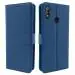 Balkans Realme 3 / 3i Flip Case Leather Finish | Inside TPU with Card Pockets | Wallet Stand and Shock Proof | Magnetic Closing | Complete Protection Flip Cover for Realme 3 / 3i (Blue)