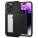 SPIGEN Black Thermoplastic Polyurethane Slim Armor Cs Back Cover Case Compatible With Iphone 14 Pro Max TPU