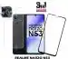 FRONT BACK TEMPERED GLASS FOR REALME NARZO N53 5G-PACK 3