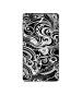 Casotec Black White Design Printed Silicon Soft TPU Back Case Cover for XOLO Era 4G