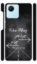 YAPZONE When Nothing goes Right |Designer Printed Hard Back Cover for Realme C30 / C30s Premium & Attractive Case for Your Smartphone