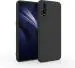 Mcase Black Plastic, Silicon Back Cover For Vivo S1, Vivo Z1x (Model - Grip Back Case - 21562)