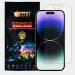 FIRST MART Gaming Clear Impossible Flexible Fiber Tempered Glass Screen Protector for iPhone 14 Pro Max
