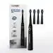 ORACURA SB200 Sonic Electric Rechargeable Toothbrush, Black