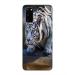 GADGETSWRAP Printed Vinyl Skin Sticker for Samsung Galaxy S20 - White Tiger
