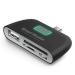 Classico OTG USB 3.1 Type C to Port USB 3.0 Hub +TF SD Smart Card Reader Adapter for OnePlus 6,Oneplus 5/5T/3/3T & Much More Type C USB Spotted Dives