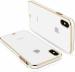 ERIT iPhone Xs Max White Shock Absorbent Case Cover Electroplated 6 x 4.25 x 0.3 cm