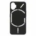 The Hatke Back Cover for Black Candy Silicone Case for Nothing Phone (1) (Black, Hard Case, Silicon)
