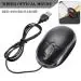 BUFONA USB Wired Mouse With LED Light Optical Sensor Office Laptop Fast Smooth Working Wired Optical Mouse For Laptop,Desktop,Computer Comfortable Design USB Optical Wired Mouse