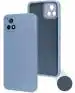 Jkobi Back Cover Case For Vivo iQOO U3 | iQOO U3x ( Matte Finish Silicone with Inside Fiber cloth |Light Blue )