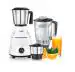 Prestige Brilliant 500W 3 Jar Blender Mixer Grinder with 3 Jars(White & Black, SS Grinding Jar-900ml, SS Chutney Jar-350ml, Juicer jar- 1500ml)