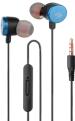 Zebronics In The Ear Zeb Bloom Stereo Earphone Wired Headset, Blue