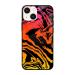 Qrioh Molten Lava Glass Case for Apple iPhone 14 Plus