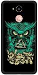 instyler Gionee S6 Pro Matte Vinyl Owl Printed Mobile Skin Sticker with Scratch Resistant Lamination