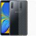 Kite Digital Samsung A7 (2018) Back Screen Protective Film Carbon Fiber Skin Transparent Screen Guard Sticker (Pack of 3)