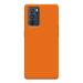 MobiEra Oppo Reno 6 Pro Plain Orange Design Plastic Hard Case Cover